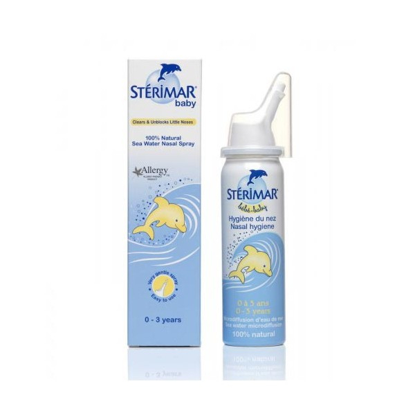 STERIMAR BEBE LIMPIEZA NASAL AGUA DE MAR MICRODIFUSION 50 ML