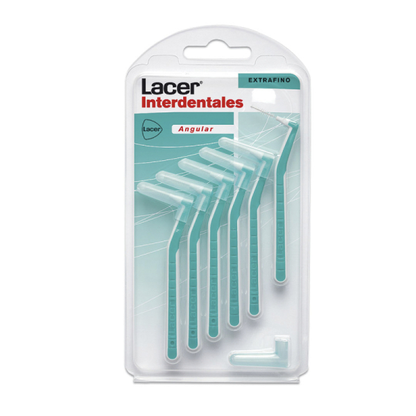 CEPILLO INTERDENTAL EXTRAFINO ANGULAR LACER 6 UDS