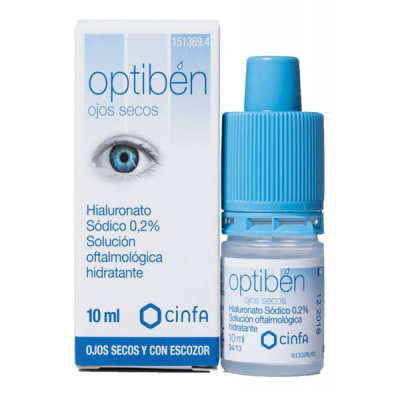 OPTIBEN OJOS SECOS GOTAS 10 ML