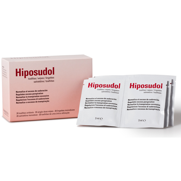 HIPOSUDOL TOALLITAS 3 ML 20 TOALLITAS