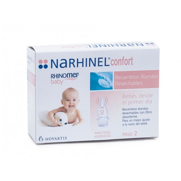 NARHINEL CONFORT ASPIRADOR RECAMBIO 10 BLANDO DESECHABLE