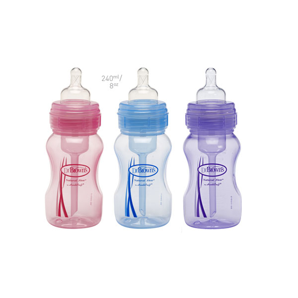 BIBERON 0 BPA BOCA ANCHA PP 240 ML