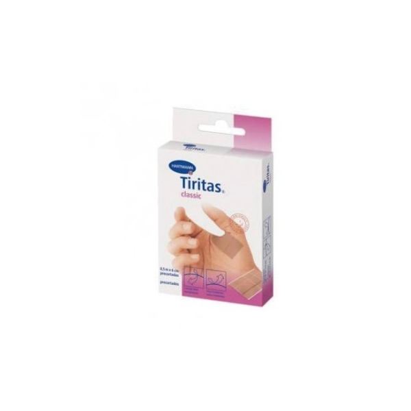 TIRITAS CLASSIC PRECORT 1 M X 6 CM  10 U