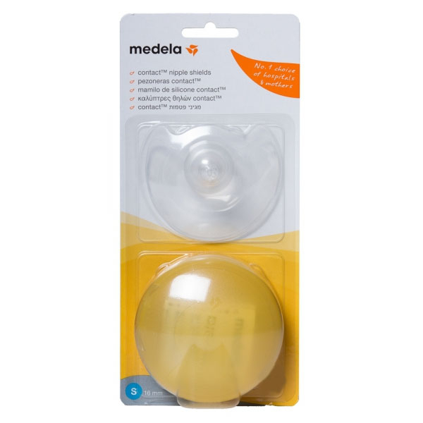 PEZONERA CONTACT SILICONA T- S 16 MM 2 U