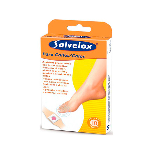 SALVELOX CALLOS CON ACIDO SALICILICO 57 MM X 19 MM 10 U