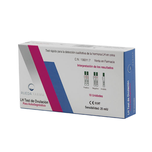 LH TEST DE OVULACIÓN 10 UDS RUEDA FARMA