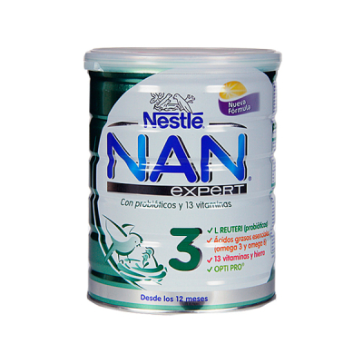 NAN 3 PREPARADO LACTEO...