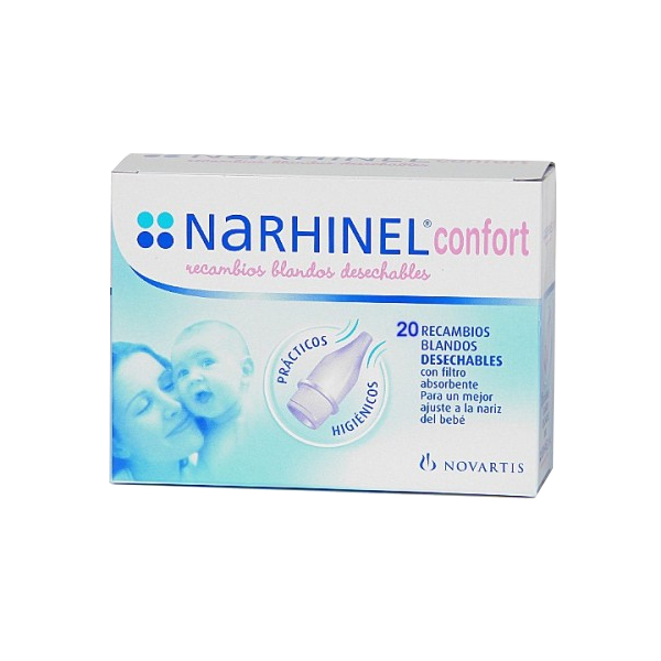 NARHINEL CONFORT ASPIRADOR RECAMBIO 20 UDS