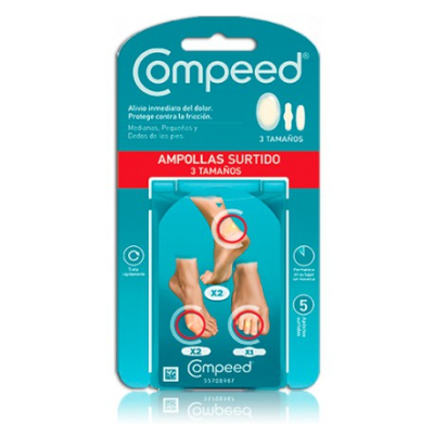 COMPEED AMPOLLAS SURTIDO 5 U