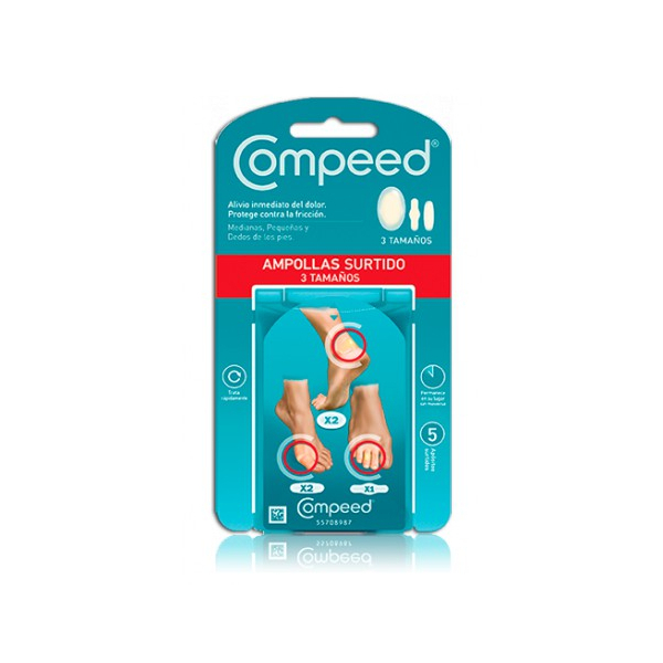 COMPEED AMPOLLAS SURTIDO 5 U