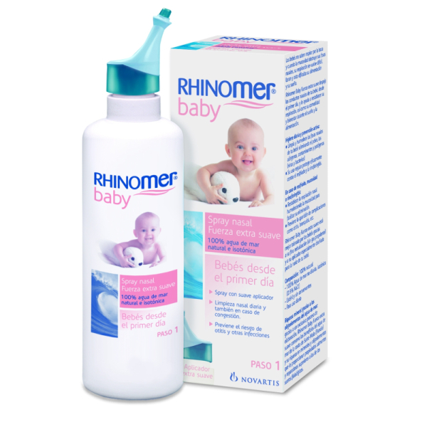 RHINOMER BABY LIMPIEZA NASAL F- EXTRA SUAVE NEBULIZADOR 115 ML