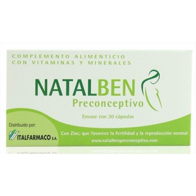 NATALBEN PRECONCEPTIVO 30 CAPS