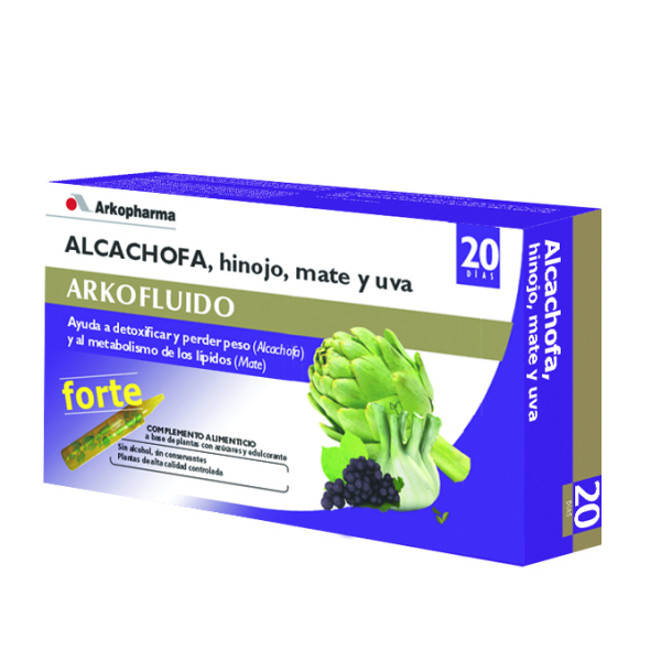 Arkofluido Alcachofa Forte 20 Ampollas