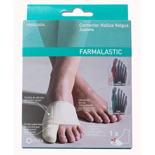 CORRECTOR JUANETES HALLUX VALGUS T- MED