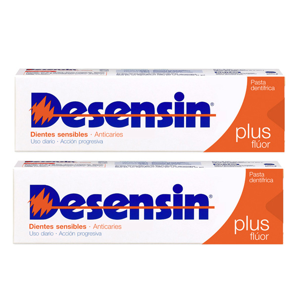 Desensin Plus Pasta dientes Sensibles 2x150ml