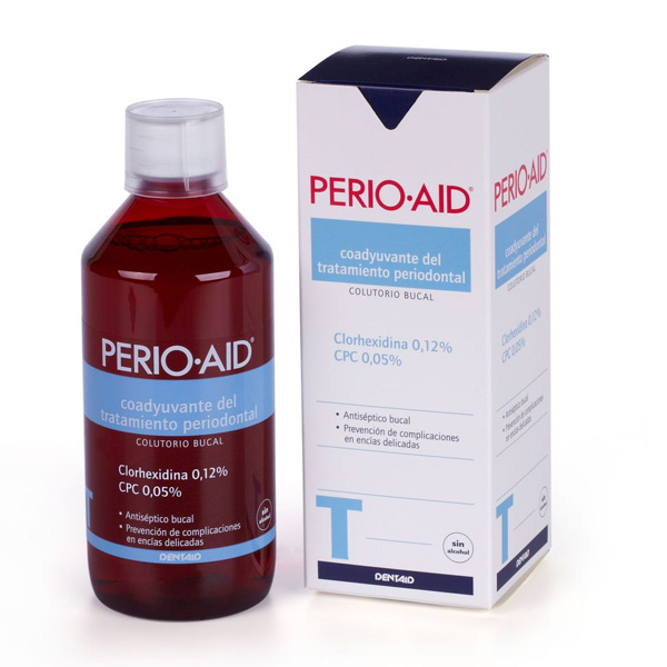PERIO AID TRATAMIENTO COLUTORIO SIN ALCOHOL 500 ML