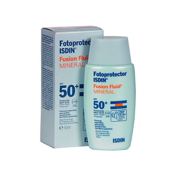 FOTOPROTECTOR ISDIN SPF-50+ FUSION FLUID MINERAL 50 ML