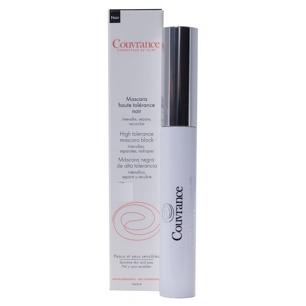 AVENE COUVRANCE MÁSCARA DE PESTAÑAS ALTA TOLERANCIA  NEGRA 7 ML