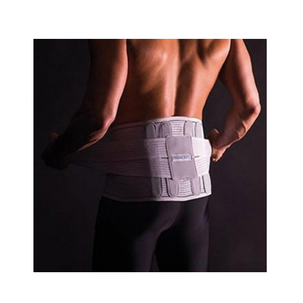 FAJA SACROLUMBAR GRIS CONTORNO 108 CM T- 3