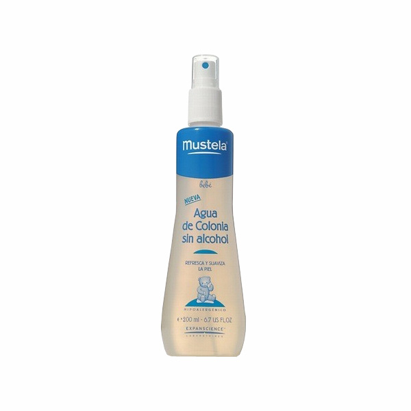 MUSTELA BEBE AGUA DE COLONIA SIN ALCOHOL 200 ML