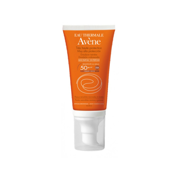 AVENE EMULSION COLOREADA SPF-50+ MUY ALTA PROTECCIÓN 50 ML