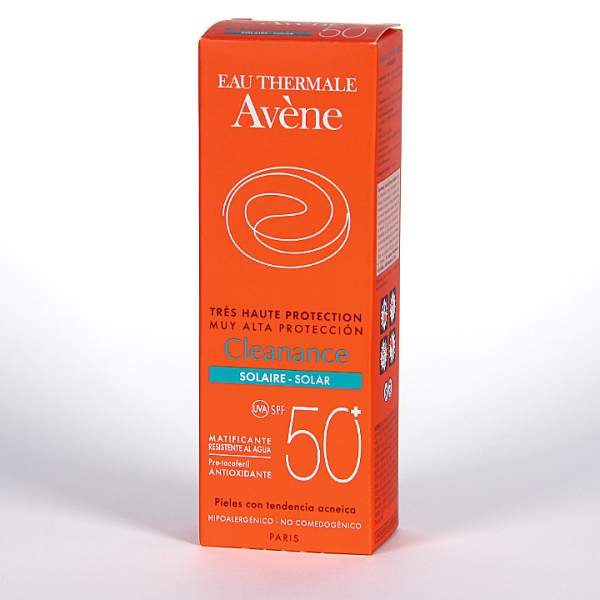 AVENE CLEANANCE SOLAR SPF50+ MUY ALTA PROTECCION 50 ML