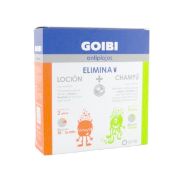 GOIBI ANTIPIOJOS ELIMINA CHAMPU + LOCION USO HUM