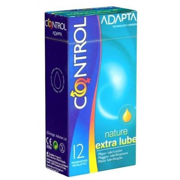 CONTROL ADAPTA NATURE EXTRA LUBE  12 U