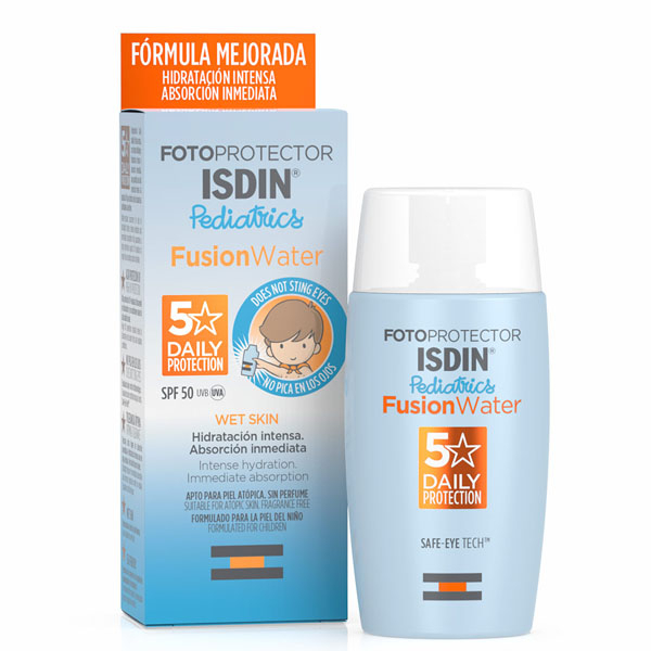 FOTOPROTECTOR ISDIN PEDIATRICS FUSION WATER 50+ 50 ML