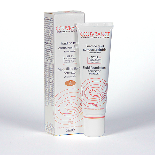AVENE COUVRANCE MAQUILLAJE FLUIDO 30 ML MIEL