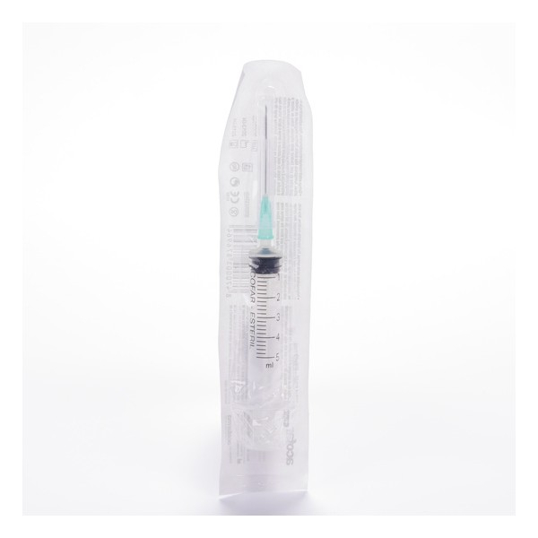 JERINGA C/A  5 ML A:0.8 X 40 MM 100 U