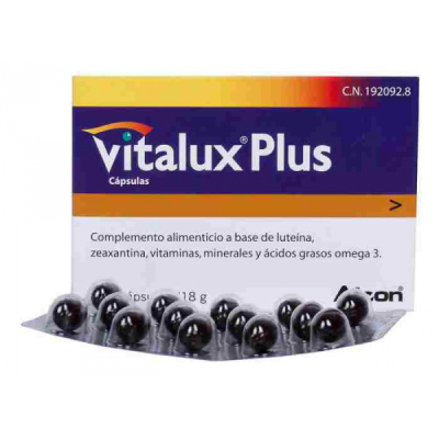 VITALUX PLUS 28 CAPS
