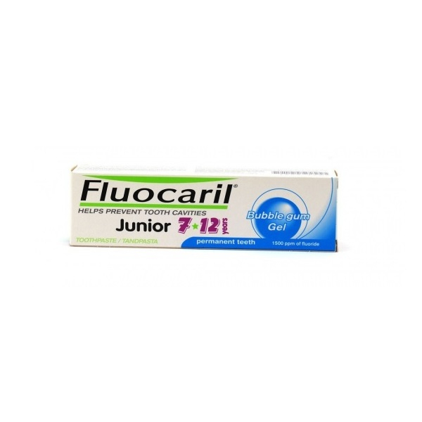 FLUOCARIL JUNIOR 7-12 AÑOS GEL 50 ML BUBBLE