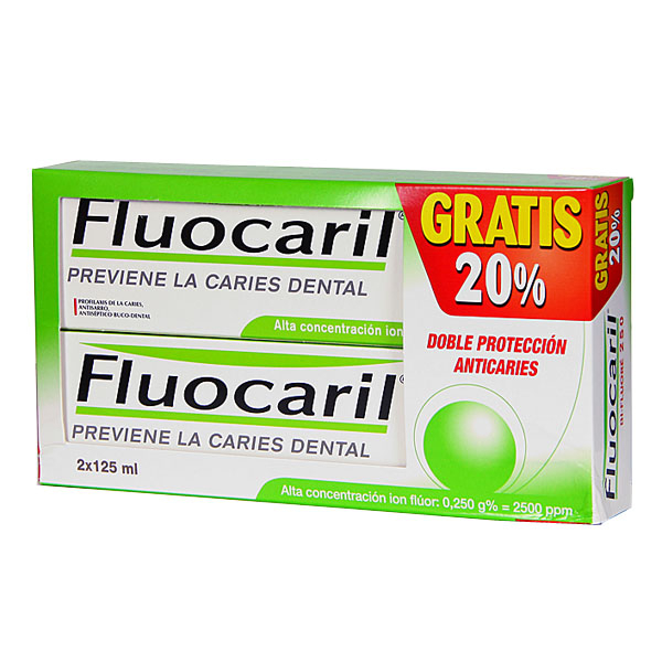 FLUOCARIL BI-FLUORE 250 PASTA DENTÍFRICA 2 U DE 125 ML
