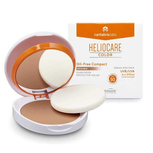 HELIOCARE SPF 50 COMPACTO OIL FREE BROWN 10 G