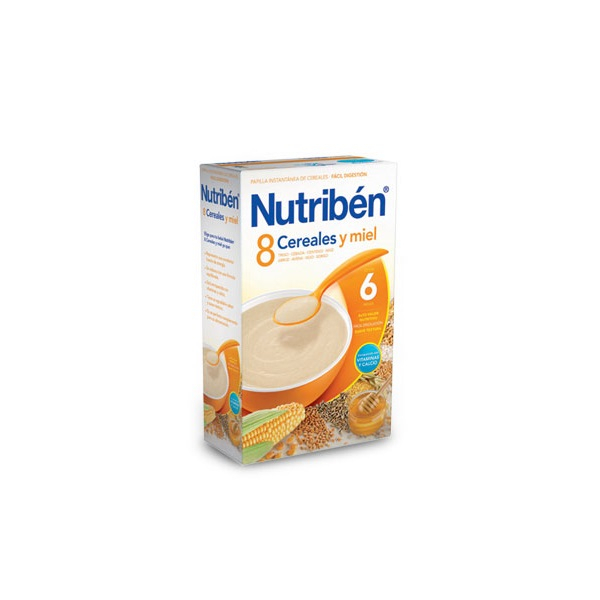 NUTRIBEN 8 CEREALES Y MIEL 600 G