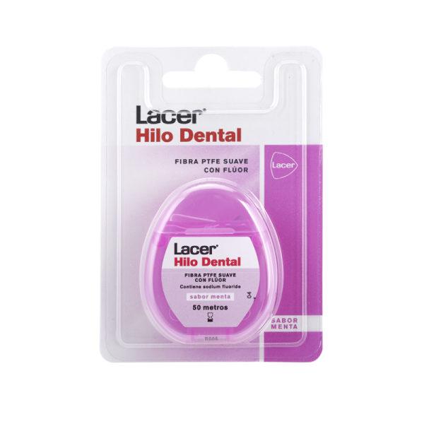 LACER HILO DENTAL CON FLUOR Y TRICLOSAN