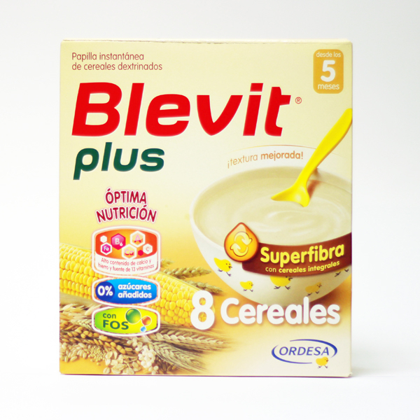 BLEVIT PLUS SUPERFIBRA 8 CEREALES  600 G