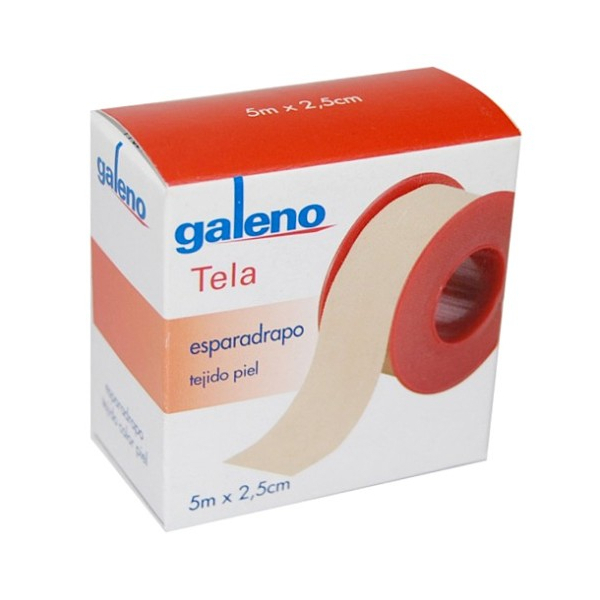 ESPARADRAPO TELA PIEL 5 M X 2,5 CM