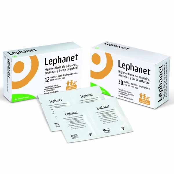 LEPHANET TOALLITAS ESTERILES 30 U