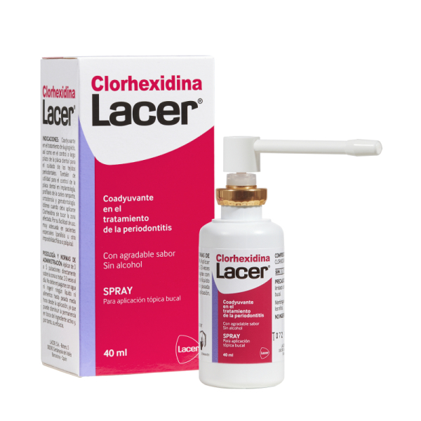 LACER COLUTORIO CLORHEXIDINA SPRAY  40 ML
