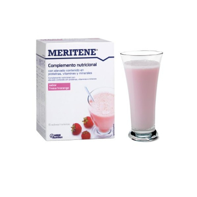 MERITENE 30 G 15 SOBRES FRESA
