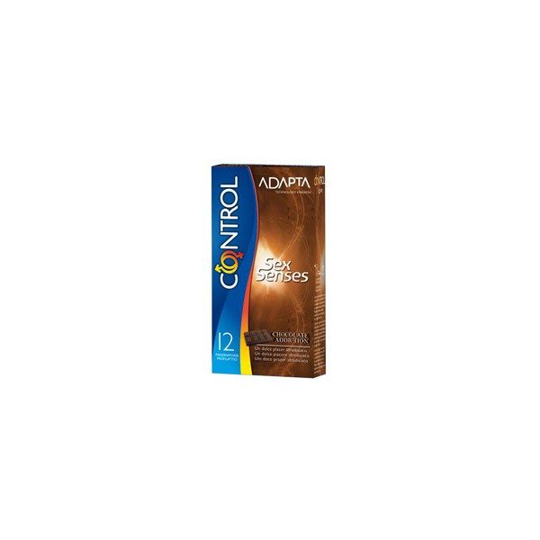 CONTROL SEX SENSES CHOCOLATE ADDICTION 12 U