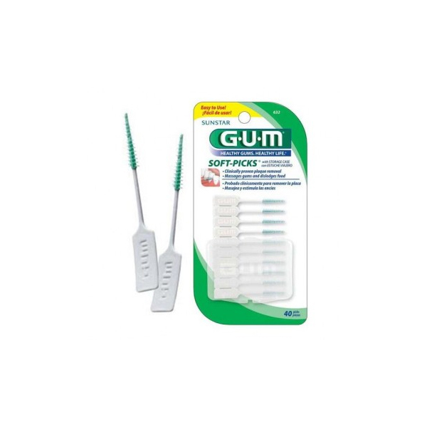 SOFT PICKS FILAMENTOS DE GOMA REGULAR 40 U