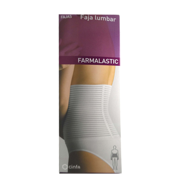 FAJA LUMBAR BLANCA T- 4