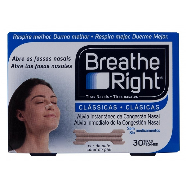 BREATHE RIGHT COLOR T- PEQ-MED 30 U