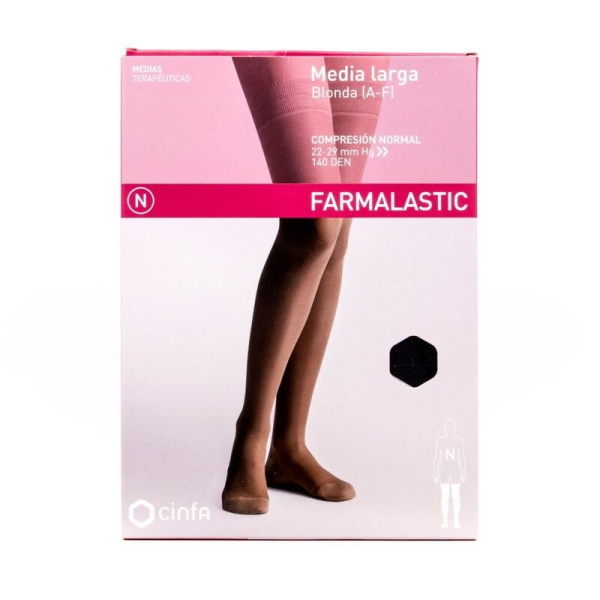 MEDIA LARGA (A-F) COMP NORMAL NEGRA T- MED
