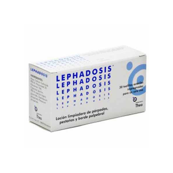 LEPHADOSIS TOALLITAS IMPREGNADAS ESTERILES 30 TOALLITAS