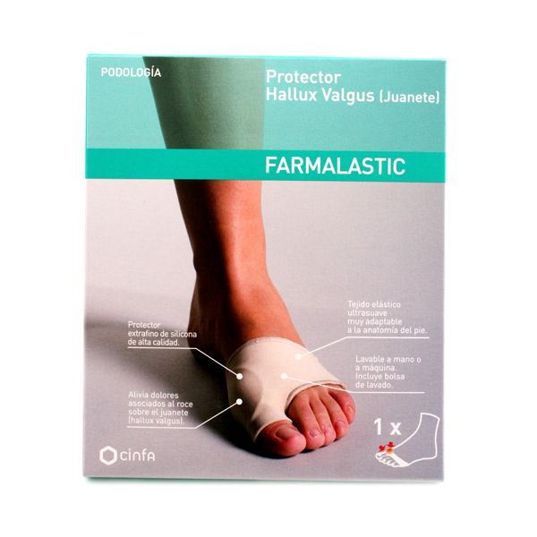 PROTECTOR JUANETES HALLUX VALGUS T-GDE