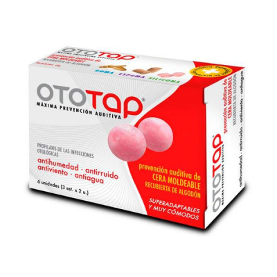 TAPONES OIDOS CERA 6 U